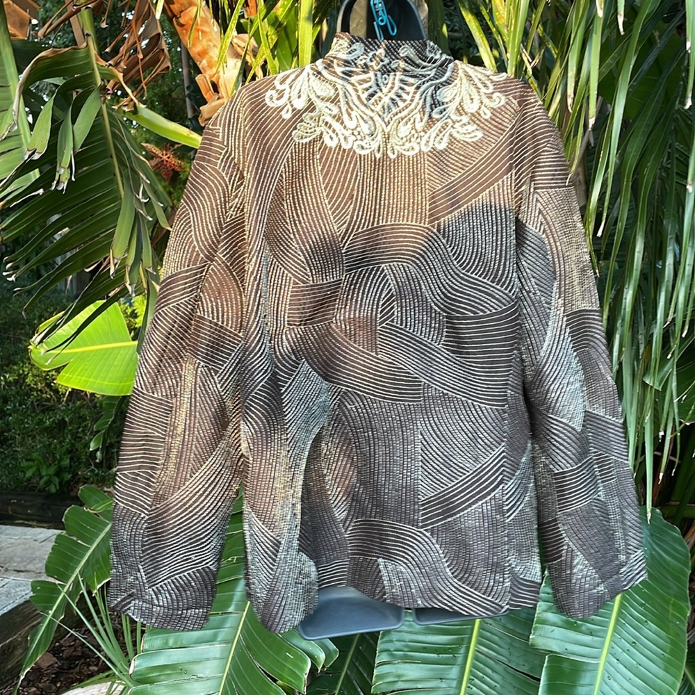 Chico, silver embroidered jacket - image 5